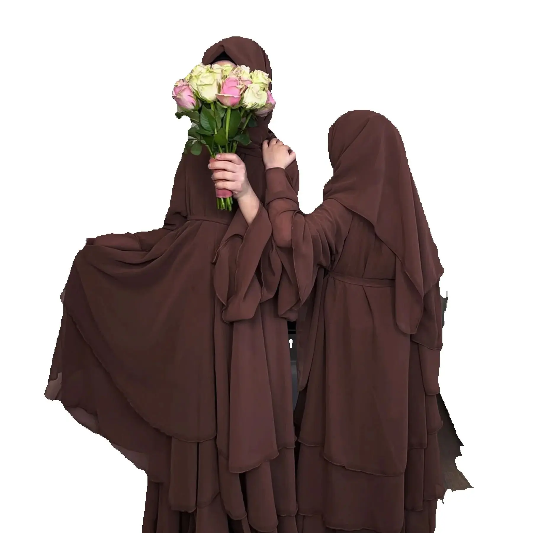 

Дубай, абайя для родителей и детей, мусульманское кимоно для женщин и девочек, Джалабия, Турция, кафтан Kebaya, детское платье для мамы и дочки, кардиган, халат, платье