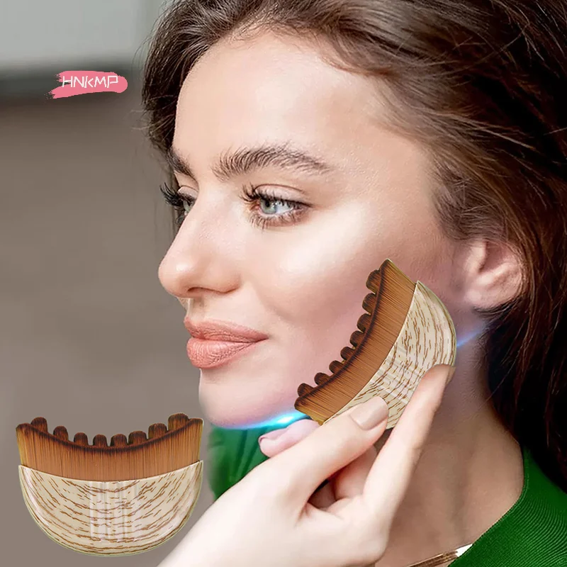 

Portable Lymphatic Face Contour Brush Multi-function Chin Puffiness Reducer Facial Sculpting Tool for Lymphatic Drainage