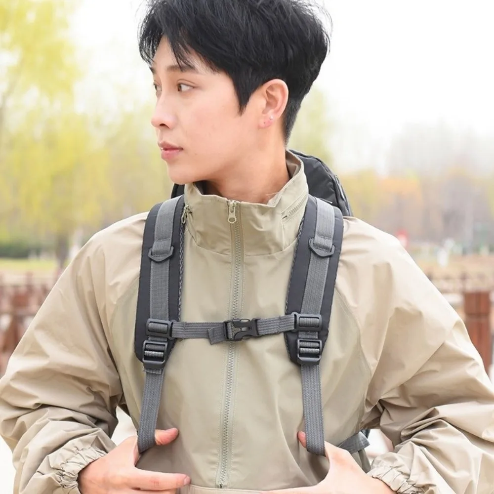 

Large Capacity Outdoor Mountaineering Bag Wear-Resistant Lightweight Travel Backpack Nylon Waterproof Sports Storage Bag