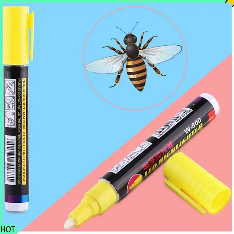 مجموعة أدوات وضع علامات Queen Bee من AWAH، أنبوب قفص تحديد الملكة مع 3 أقلام تحديد النحل لأداة تربية النحل #3