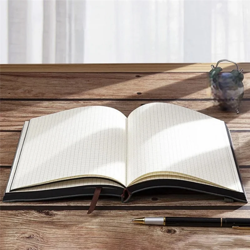 A13E-A5 دفتر مذكرات سميك 320 صفحة دفتر جلدي طالب القرطاسية اللوازم المكتبية للكتابة والتسجيل