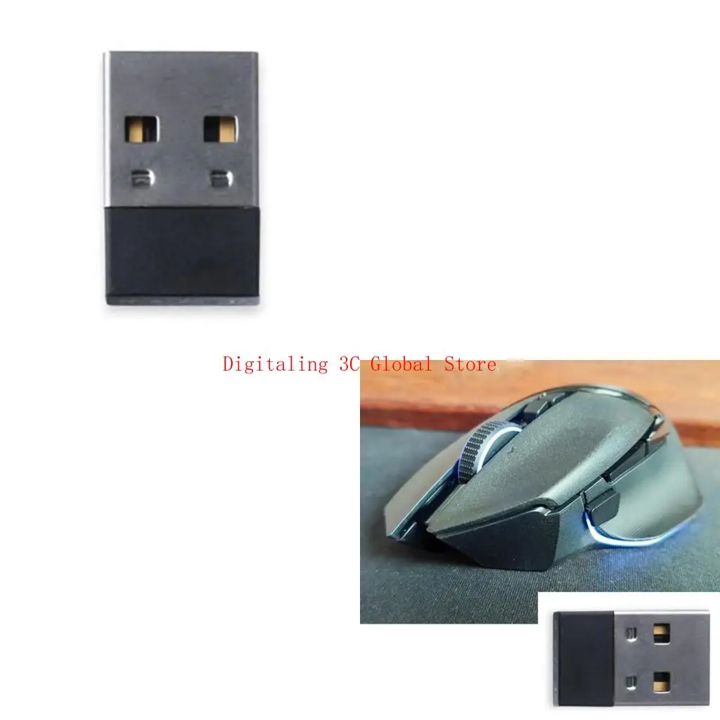 

2.4G Wireless Mouse Dongle Receiver USB Adapter for Basilisk Mice