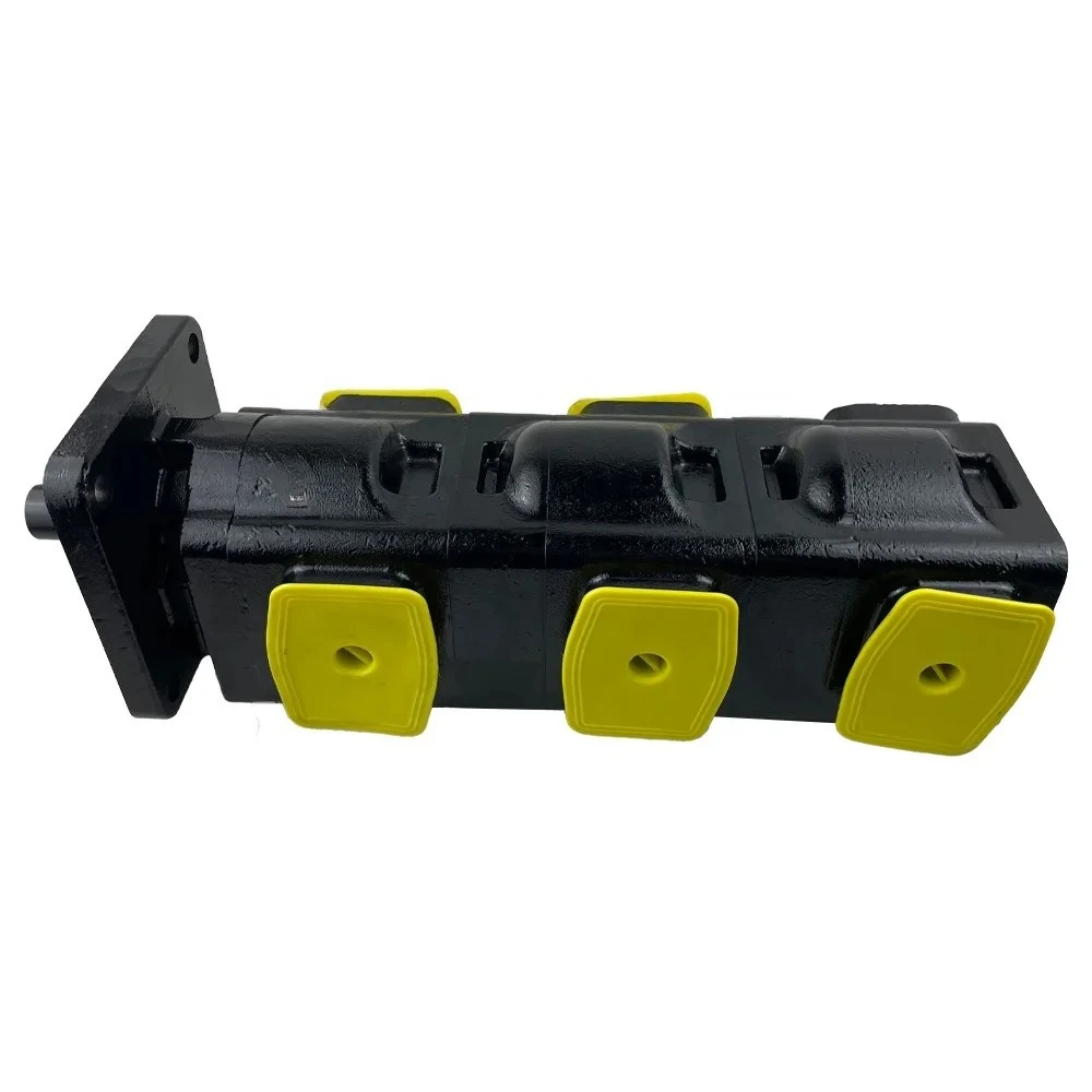 JCB Triple Hydraulic Gear Pump For Agriculture Machines And Crane From China Manufacturer