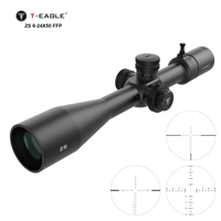 T Eagle ZS6-24X50 FFP IR Tactical Riflescope Spotting Scope for Rifle Hunting Optical Collimator Airsoft Airgun Sight Zero Stop