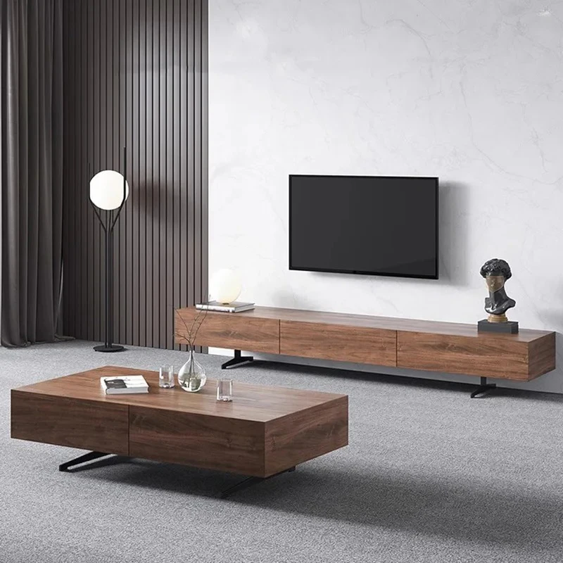 حامل تلفاز جمالي كبير الحجم إسكندنافي عصري وبسيط ممتاز احترافي حامل تلفاز صغير جمال فريد من نوعه ديكور منزلي #5