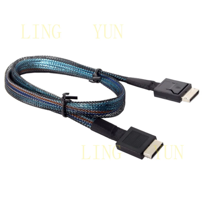 Z  50cm OCuLink PCIe PCI-Express SFF-8611 4i to OCuLink SFF-8611 SSD Data Cable