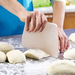 Útil creme espátula diy cortadores de pastelaria fondant raspador de massa cortador de bolo manteiga faca pastelaria ferramenta de cozimento cozinha acessórios