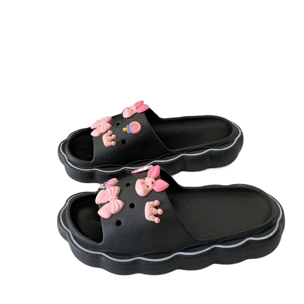 Women's Ins Summer New Home Outdoor Bathroom Bath Soft Bottom Comfortable Home Sandals Summer Outdoor