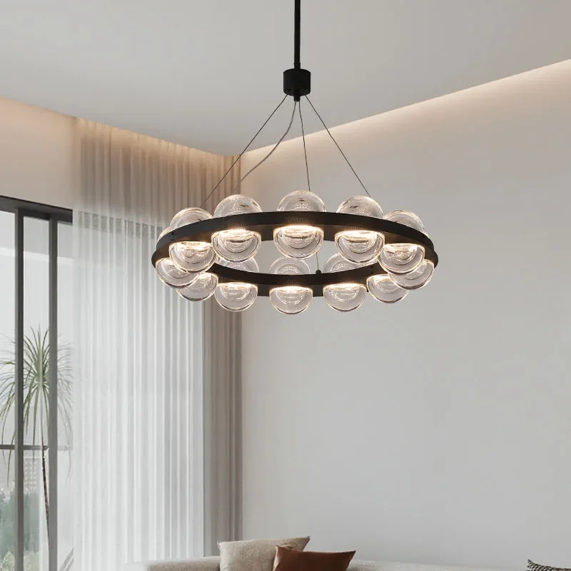 

Creative Personality Planet Chandelier Living Room Restaurant Simple Model House Sales Office