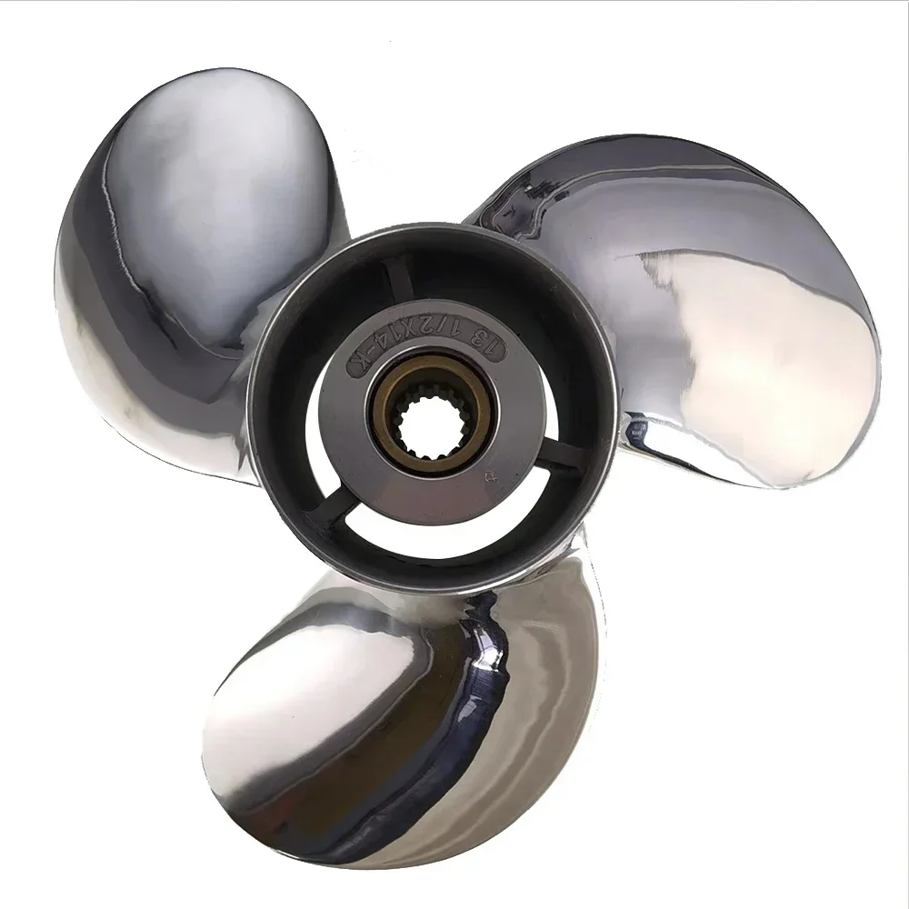 

50-130HP 13X19 Boat MARINE PROPELLER STAINLESS STEEL OUTBOARD PROPELLER for YAMAHA Boat Engine 688-45970-03-98