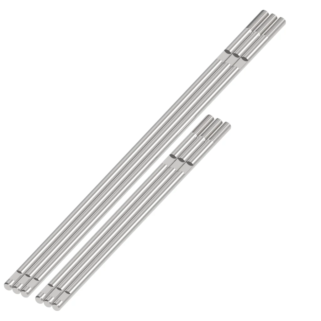 1 ST 304 Rvs RC Boot Aandrijfas - 3mm x 10-30 cm (5 Maten) Motoras voor RC Marine Onderdelen