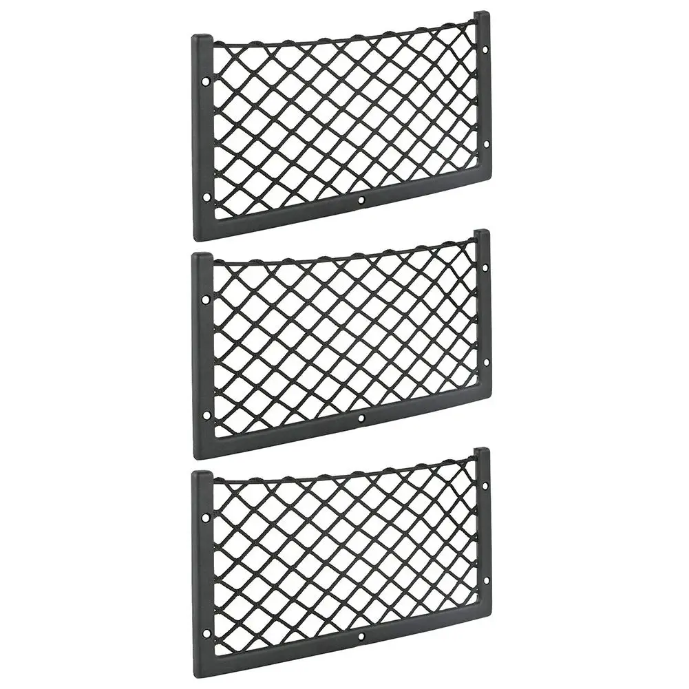 1/2/3 Stück/Set 36*18cm Auto-Netz-Türtasche Bus-Rücksitz-Organizer Netz-Handyhalter Aufbewahrungstasche für Geldbörse und Schlüssel