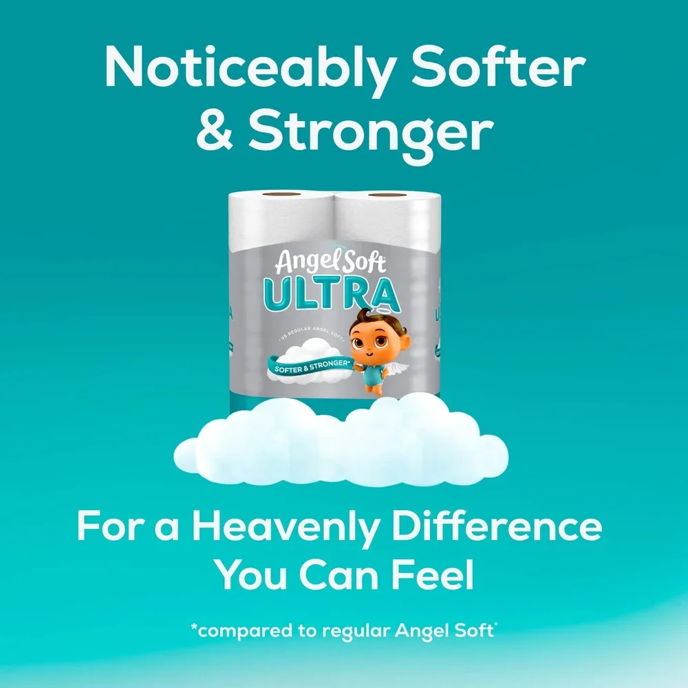 ورق تواليت فائق الطبقات 12 لفة ميجا 320 ورقة ناعمة قوية وصرفية آمنة مثقوبة غير معطرة للحمام إمدادات بالجملة الأساسية