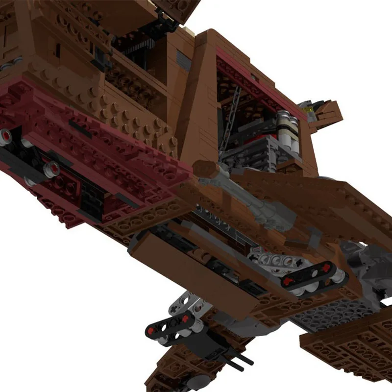 1145 قطعة من نماذج مكعبات بناء الأسنان Star Battleas MOC Bounty Hunter Hound ، إبداعية ذاتية الصنع ، مجموعة ، هدايا ألعاب تعليمية