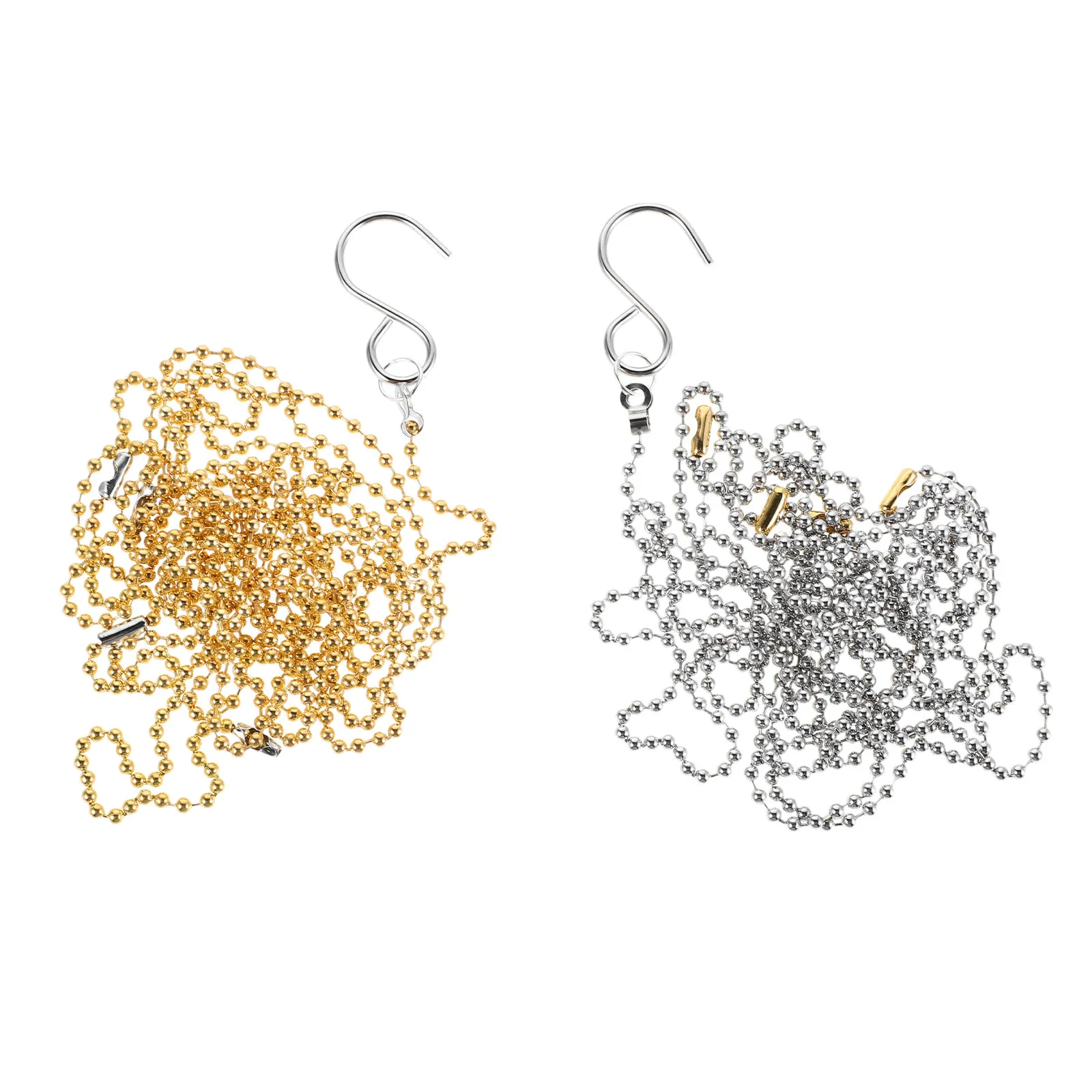 

Набор из 6 цепей для измерения высоты волейбольной сетки, серебристо-золотистые портативные металлические цепи для измерения высоты сетки судей, для измерения высоты на уличных матчах