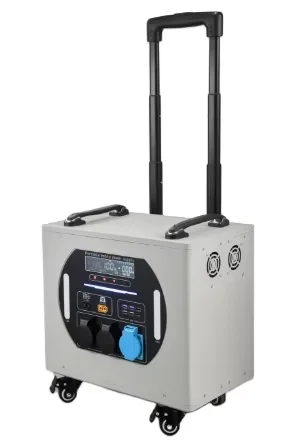 AL-M 2000W/3000W Portable Power Bank Storage Large Trolley Case MPPT Industrial Vehicle Solar Panels