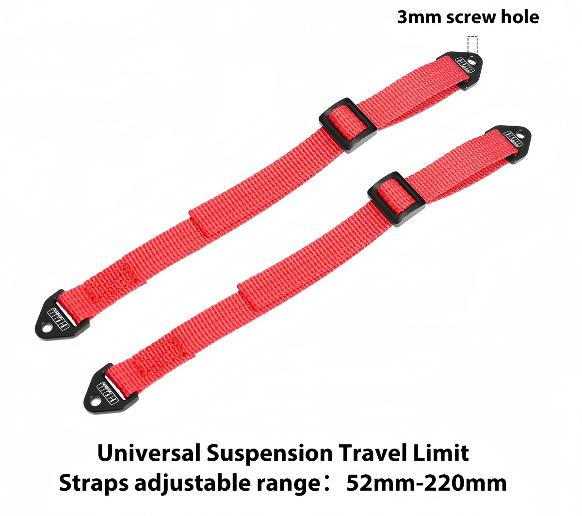 Shock Travel Limiter Straps Front & Rear Universal for LOSI 1/8 LMT RBX UDR King Shocks RC Truck Upgrade Parts