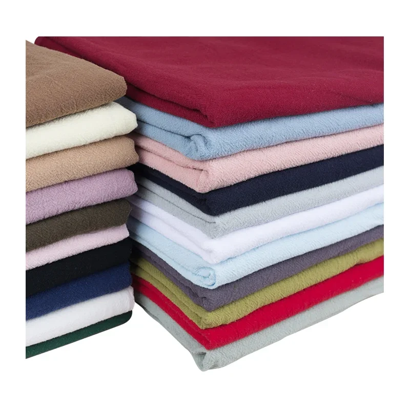 Solid Color Washed Cotton Linen Cloth, Soft Fabric, DIY Dress Robes, Make Spring and Autumn Clothing, 130cm x 50cm, 210g per m