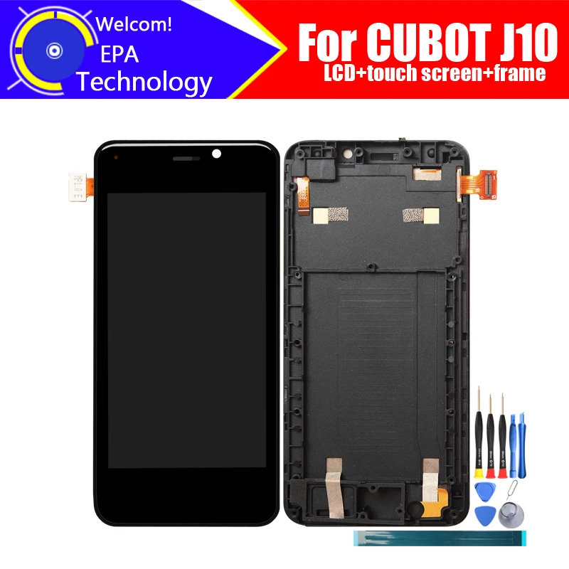 

CUBOT J10 LCD Display+Touch Screen Digitizer+Frame Assembly 100% Original LCD+Touch Digitizer for CUBOT J10