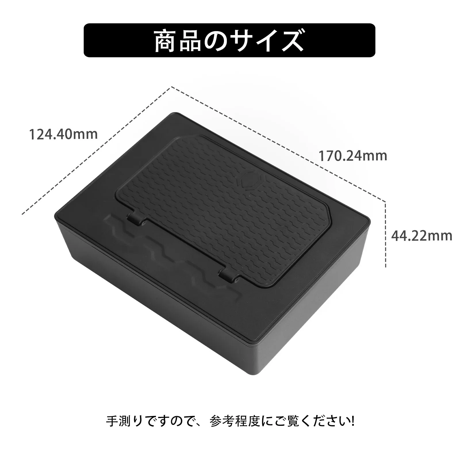 SMABEE für Mitsubishi L200/Triton Double Cab MK6 2024-2026 Mittelarmlehne mit verstecktem Staufach, Organizer, Zubehör, Ordnungshilfe – Detail 8