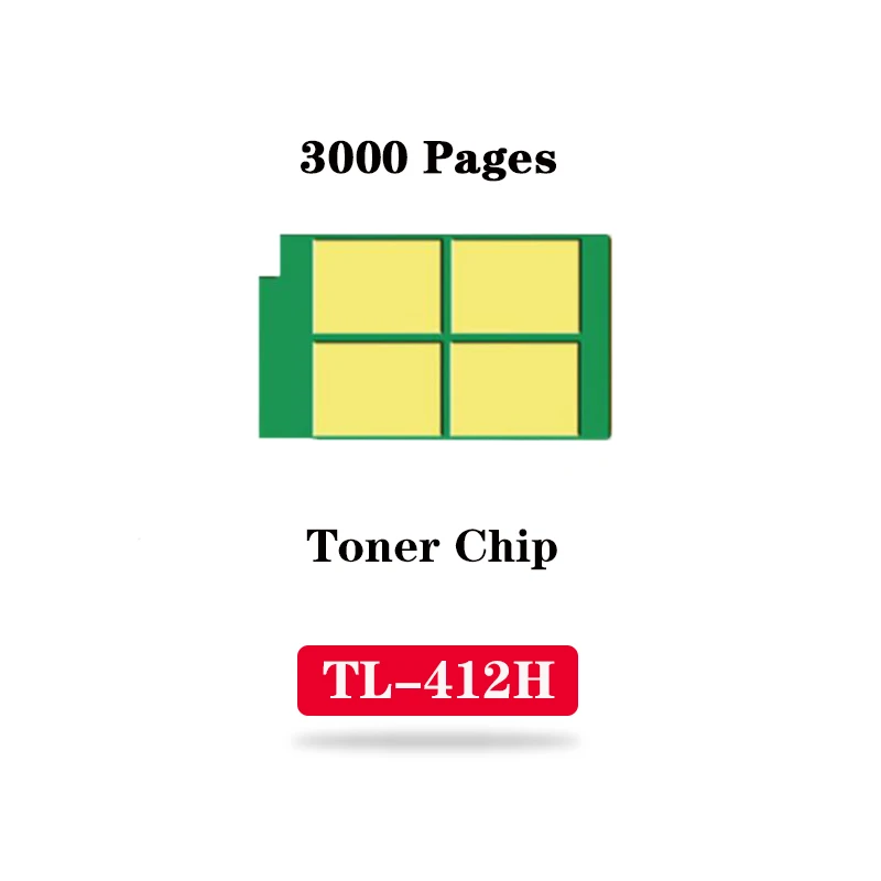 DL-412 Drum Chip and TL-412/TL-412H/TL-412X Toner Cartridge Chip for Pantum P3302DN,P3302DW,M7102DN,M7102DW