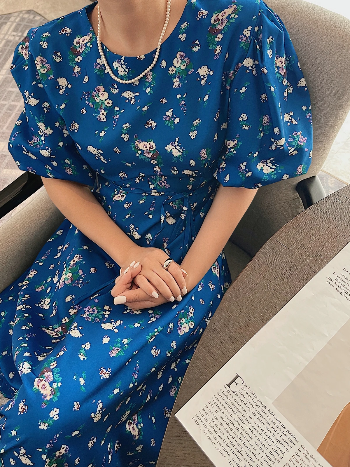 

Floral Robe Short Sleeve Evening Dress Woman Clothing 2025 Summer Fashion Korean Style New Elegant Y2k Party Lolita Beach Long