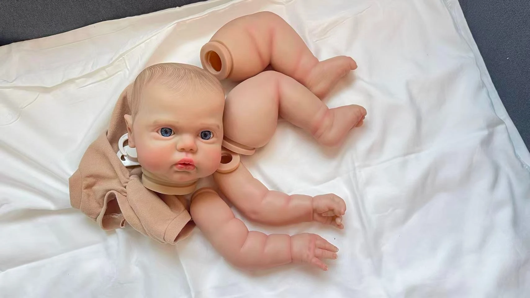 Kit de poupée de peinture Pickle Awake, jouets de bricolage réalistes déjà peints, taille bébé Reborn, peau 3D, veines visibles, poupée d'art à collectionner