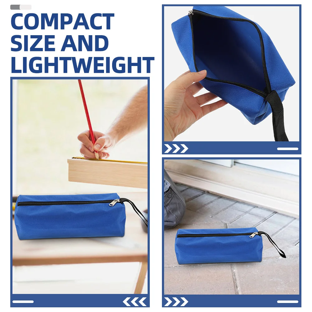 

2Pcs Zipper Tool Pouch Compact Oxford Cloth Tool Bag for Storage Organizer Portable Pouch for Tools Hardware Gadgets Easy Carry