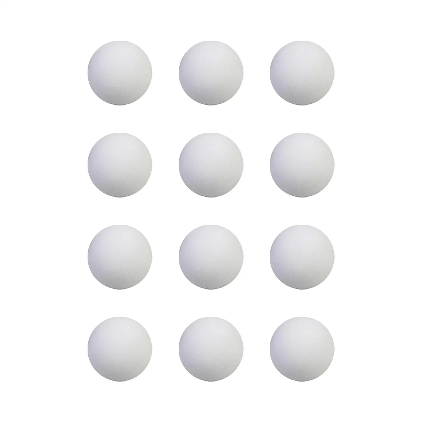 12x Foam Golf Balls Children's Toy Foam Balls Golf Exercise Ball for Crafts Backyard Indoor Outdoor Kids Adults Golf Accessories