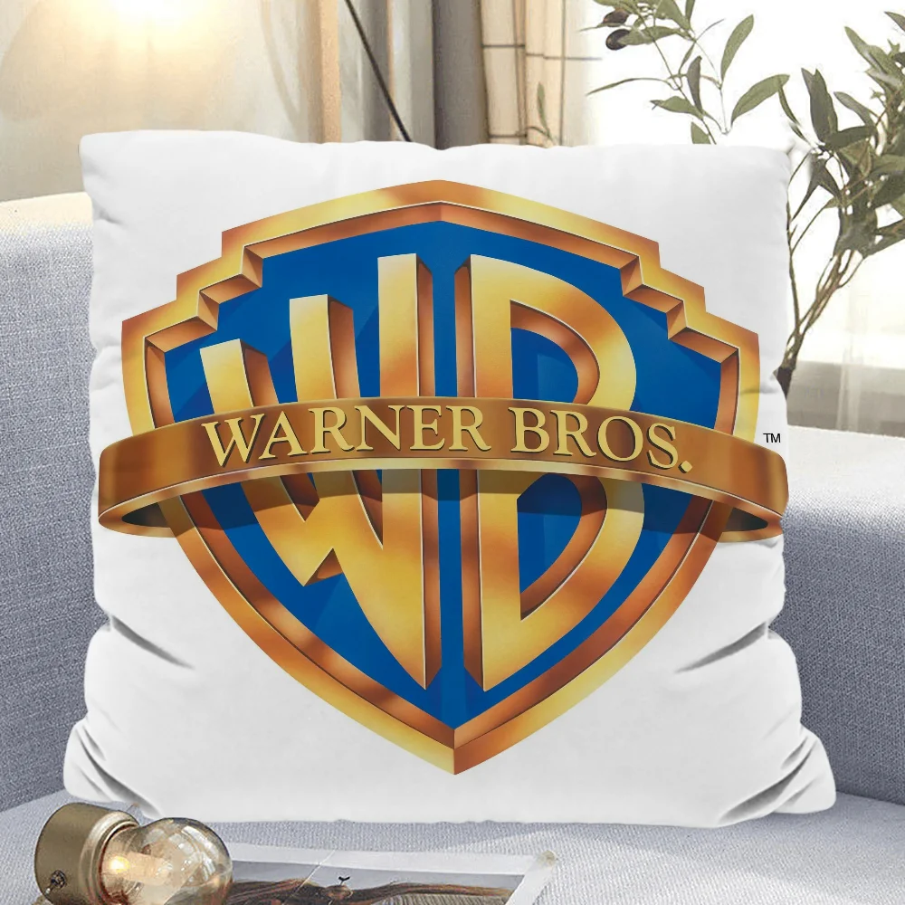 Warner Bros Logo Home dekorative Kissen bezüge für dekorative Kissen Kissen bezug 50x50 Schlaf kissen Kissen Sofa 45x45