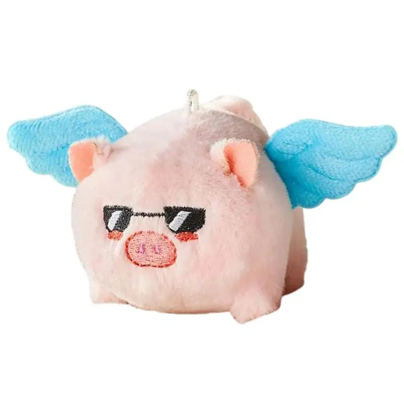 Pig Plush Spinning Angel Pig No Batteries Required With In Whistle Cartoon Not Easy To Deform Piggy Relaxing Toys For Women Men