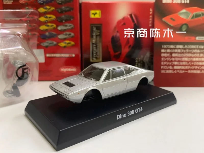 1/64 KYOSHO for Dino 308 GT4 LM F1 RACING Collection of die-cast alloy assembled car decoration model toys