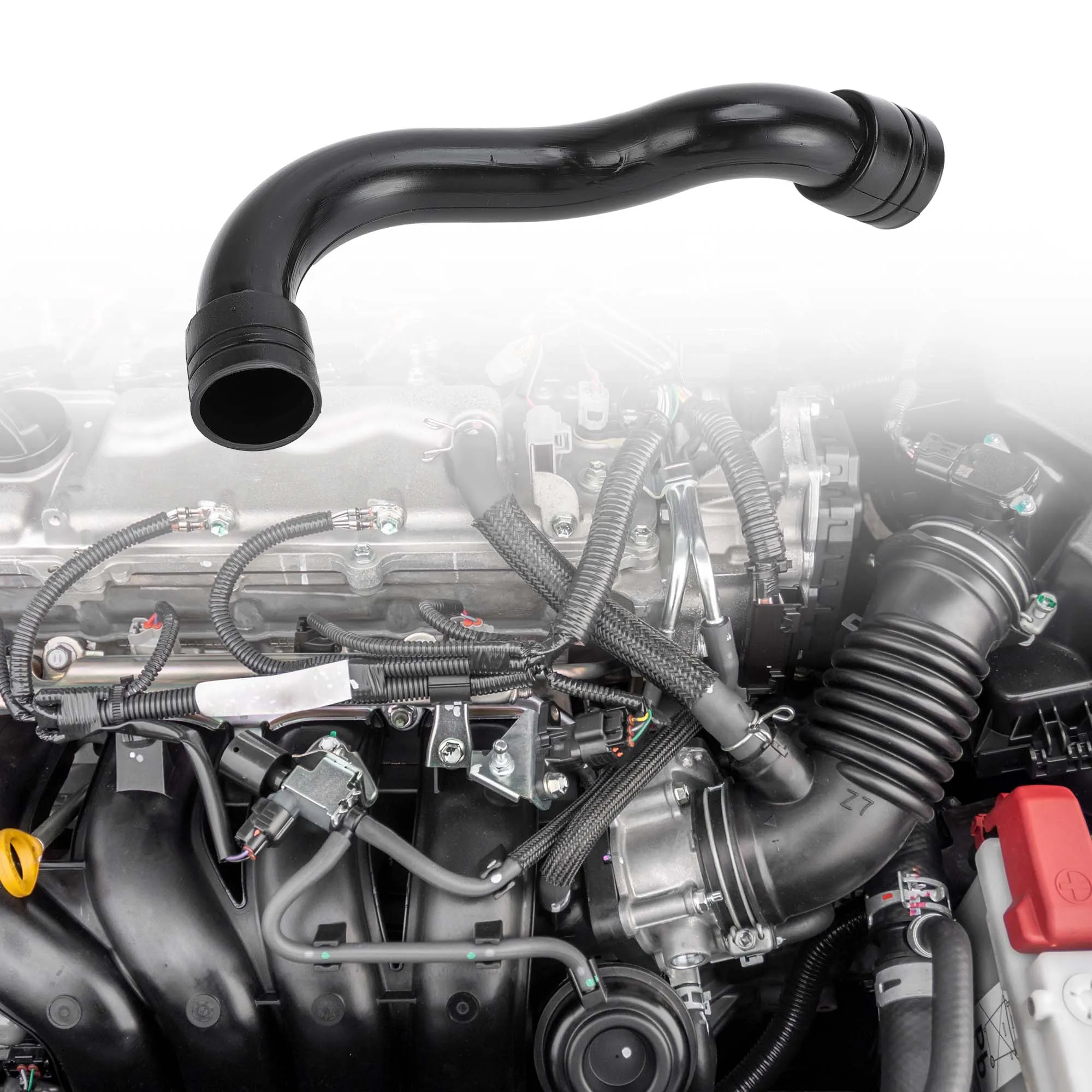 

X Autohaux Автомобильный впускной шланг, совместимый с Mercedes-Benz W271 2009-2016, черный, номер 2710901929