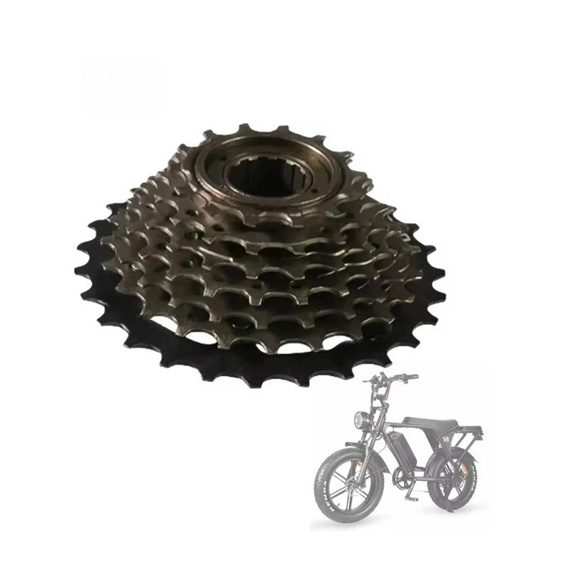 7 Speed Steel Bicycle Freewheel 14-28/34T for 20 Inch OXV8 Road E-bike Replacement Spare Part