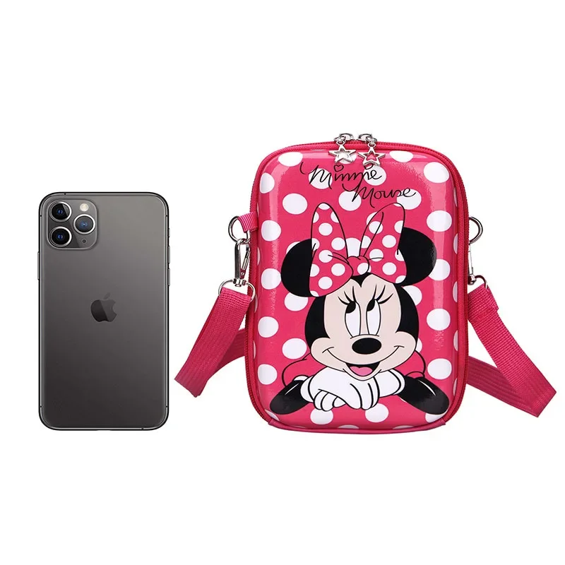 Disney New Children\'s One Shoulder Crossbody Bag Luxury Brand Cartoon Children\'s Bag Large Capacity Children\'s Zero Wallet