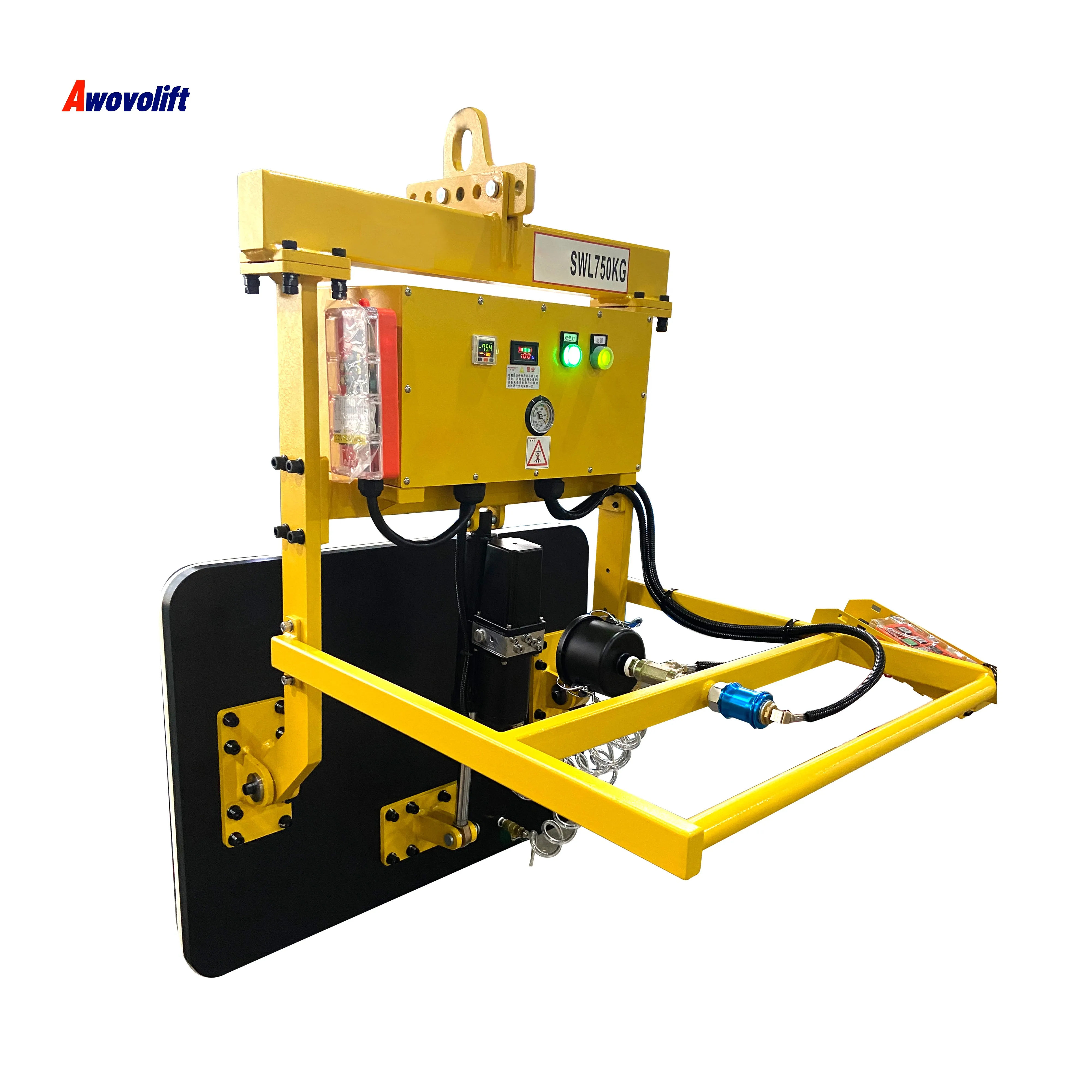 

Awovolift Vacuum Lifter Crane Slab Stone Sheet Sucker Heavy Duty Suction Cup Hooks Sheet Metal Suction Vacuum Lifter Tool 750kg