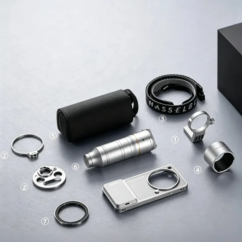 Original Hasselblad x Oppo Find X9 Ultra Imaging Kit Polar Glacier White Professional Converter