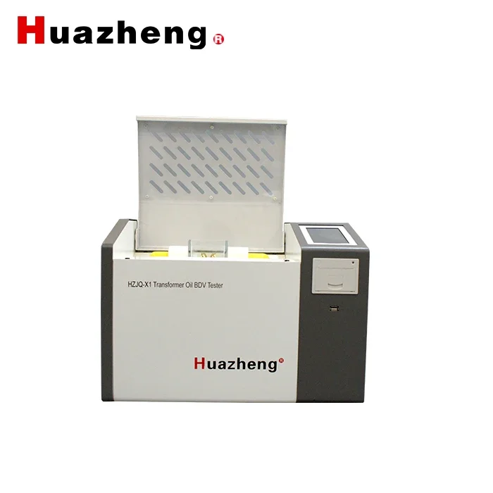 Huazheng HZJQ-X1 Insulation Oil Dielectric Strength Test Kit Fully Automated Transformer Oil BDV Tester