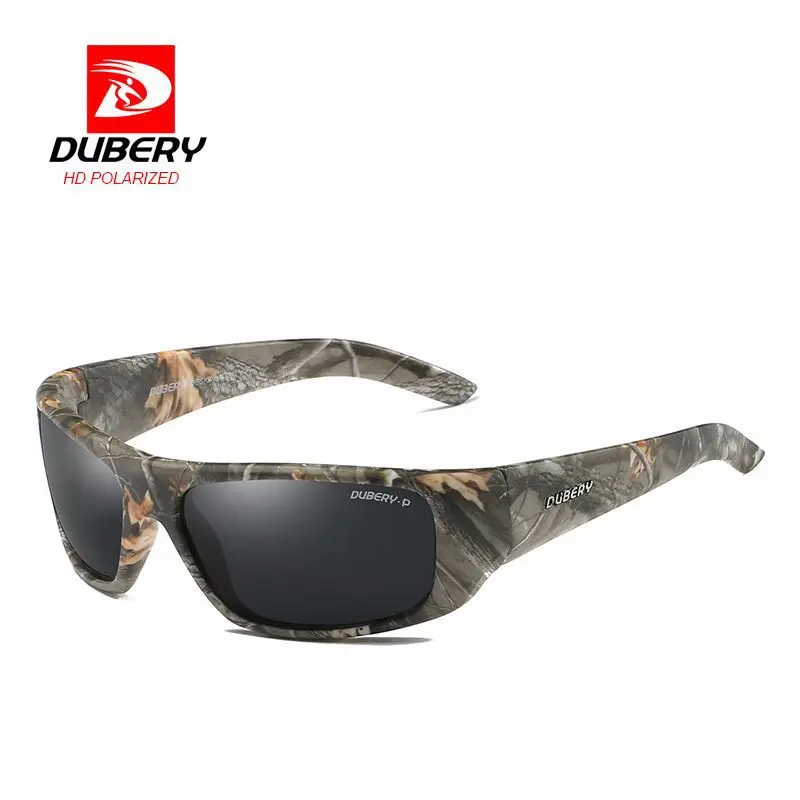 DUBERY Camouflage sports riding fishing polarized sunglasses women men 2022 high quality aesthetic driving glasses goggles uv400