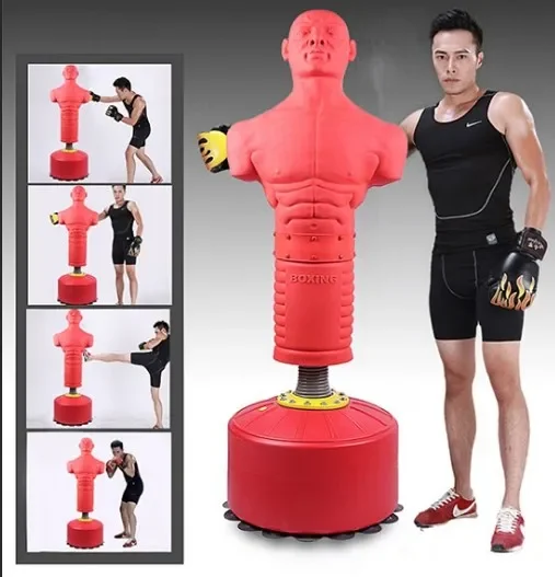 Martial Arts Training Vertical Boxing Bag Heavy Self Standing Boxing Bag Men\'S Free Standing Boxing Bag