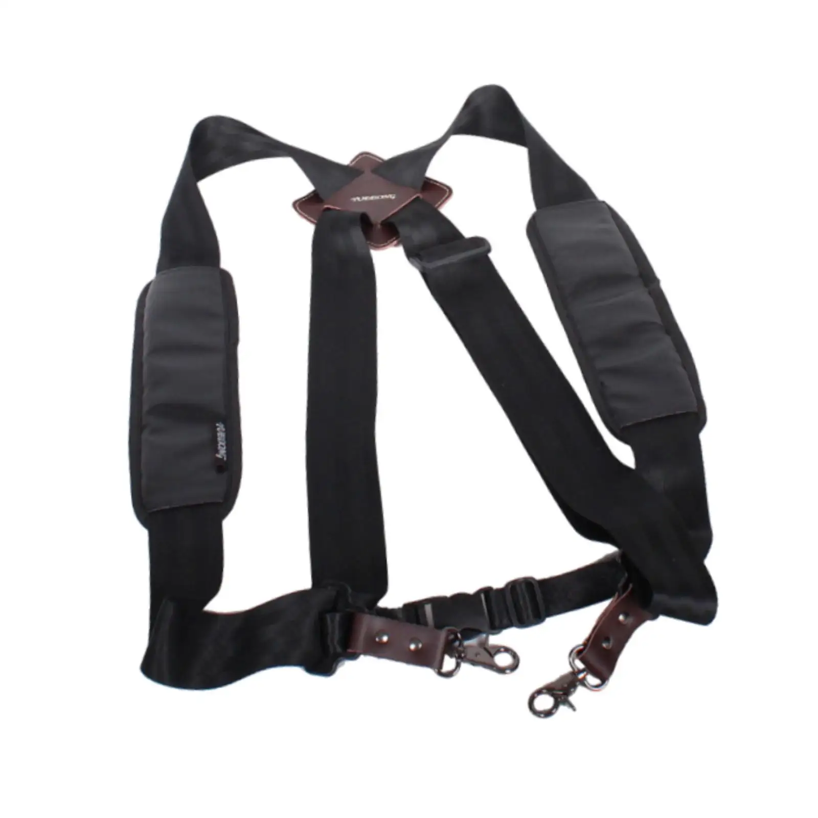 Drum Accessory Shoulder Strap Adjustable Padded Non Slip Harness Belt for Hand Drum and Snare Drum Kit