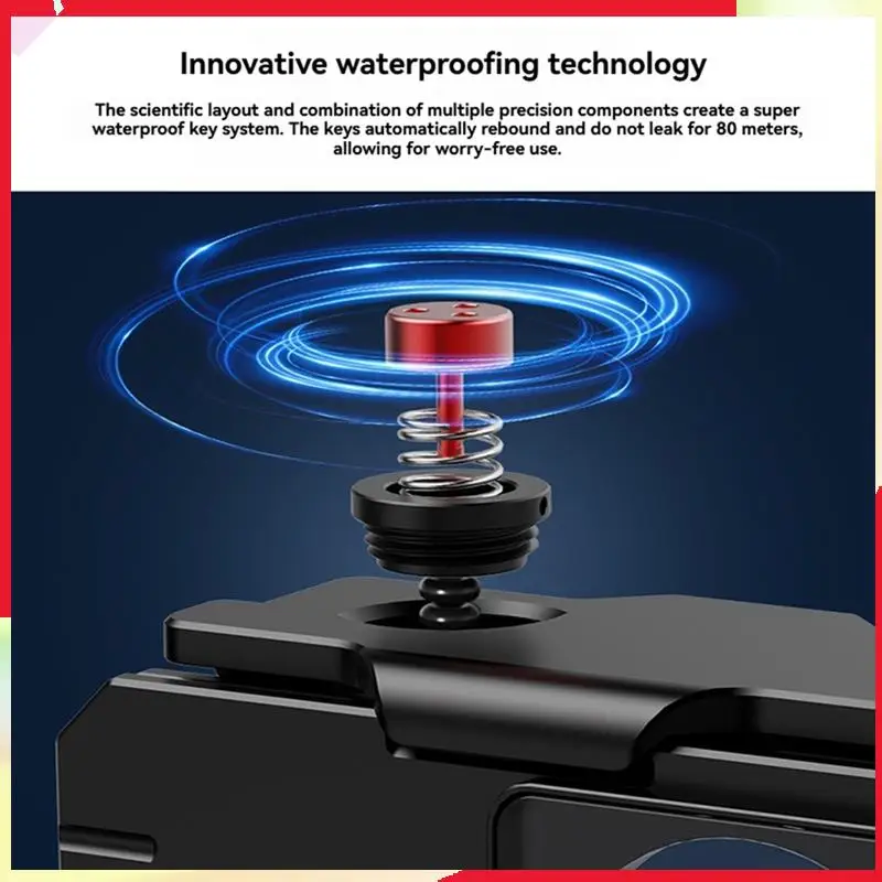 

B18B Waterproof Case 80M Underwater Protection Magnetic Quick Diving Housing For DJI Action 5 Pro 4 3 Action Camera