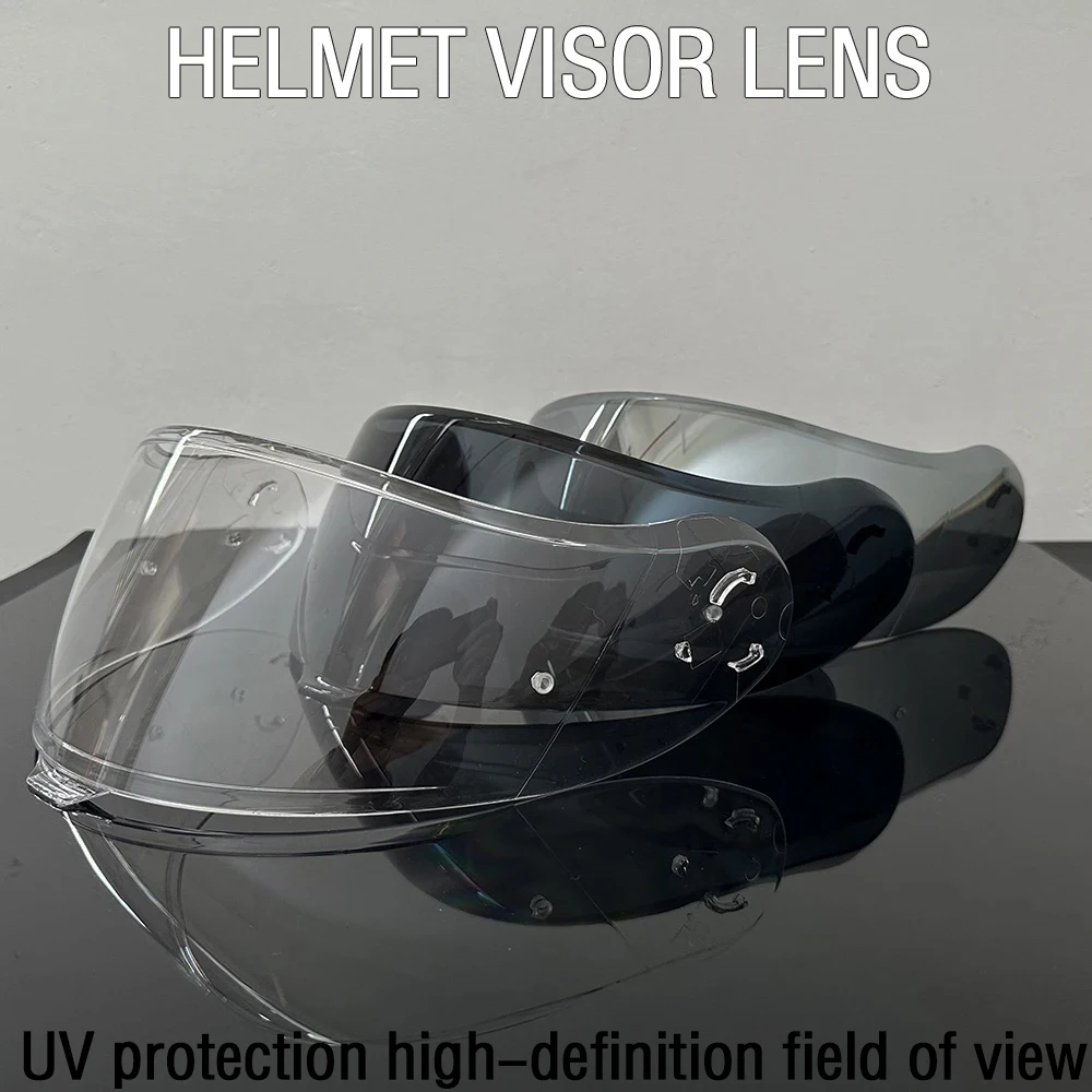 

For Shoei Neotec 3 Motorcycle Helmet Anti - UV PC Neotec 3 Model Smoke Dark Replacement Visor