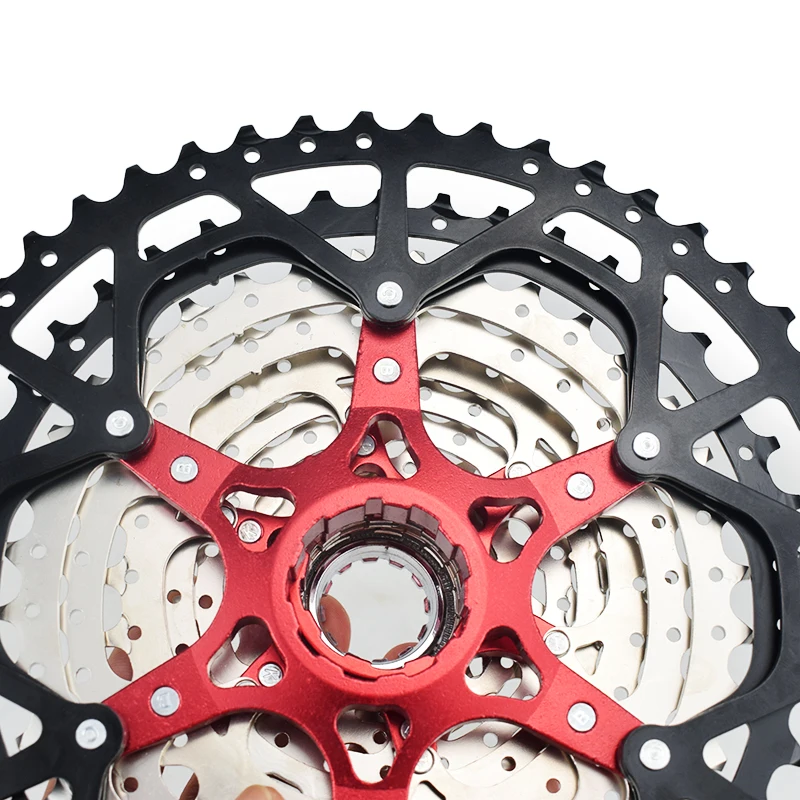VG Sports Bicycle Cassette 8 9 10 11 12 Speed MTB Bike Bracket Sprocket Bicycle Freewheel k7 8v 9v 10v 11v 12v 40T 42T 46T 50T