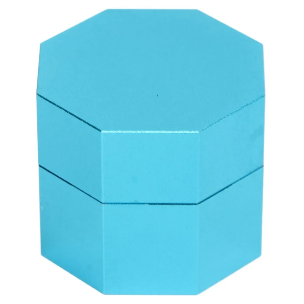 

Aluminium Alloy Cue Chalk Box Holder Mini Octagonal Billiard Chalk Case Portable Pool Cue Chalk Holder Pool Table Use