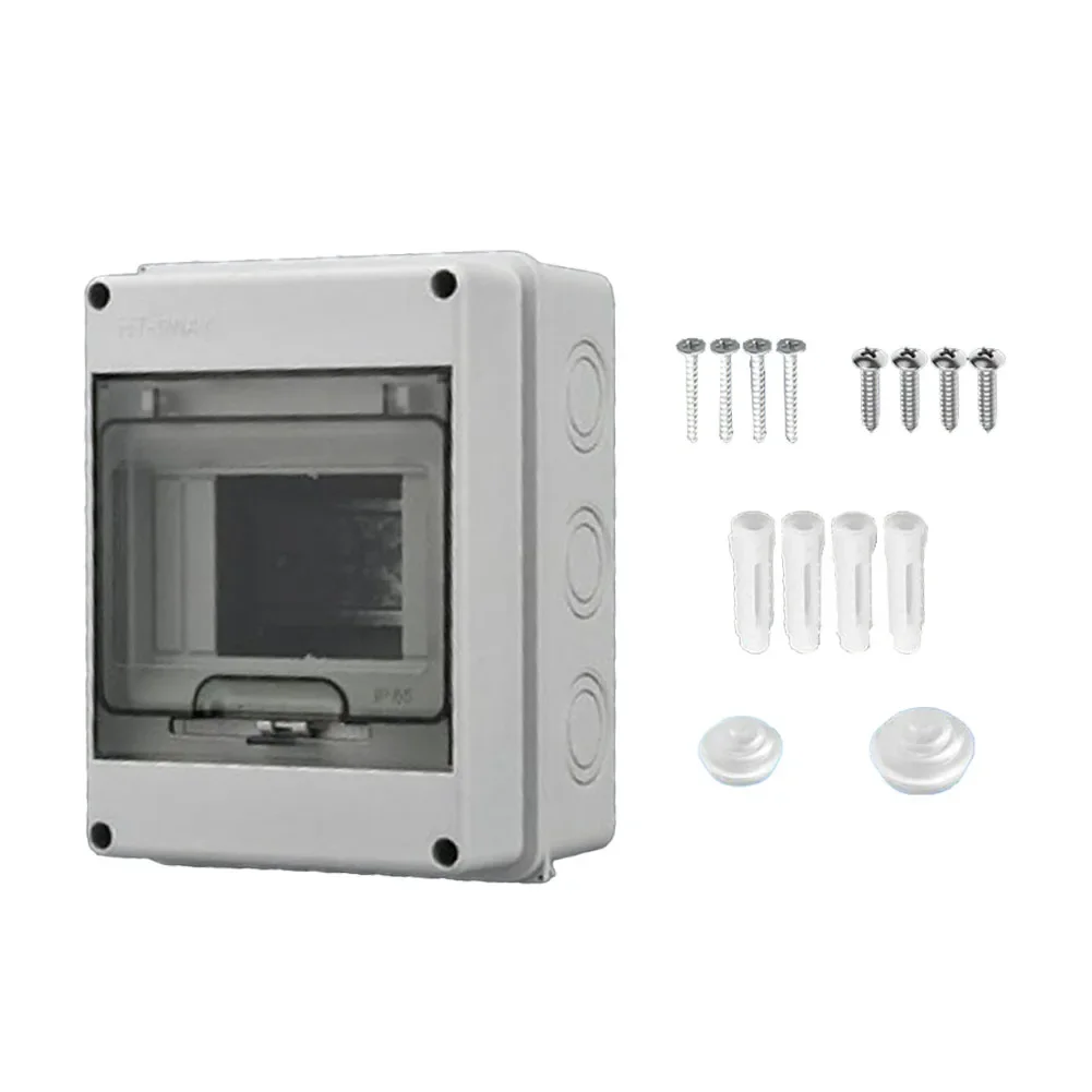 

1pc HT Series IP65 Waterproof Distribution Box Meter Box With Screws Suitable For Outdoor Use Easy Installation