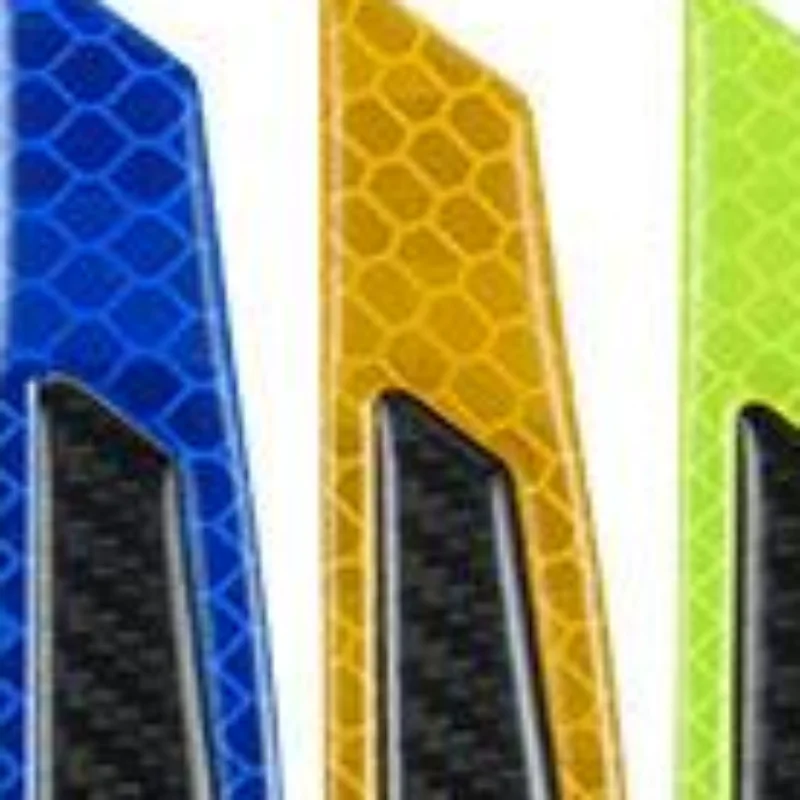 

Светоотражающая наклейка на дверь автомобиля, предупреждающая о безопасности при открывании, светоотражающая лента, декоративная наклейка, аксессуары для автомобиля, внешние и внутренние светоотражающие наклейки