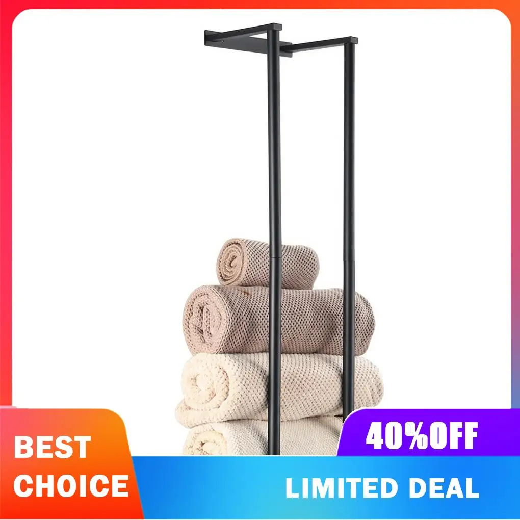 Efficiently Built Bathroom Towel Storage Holds Up To Six Regular Towels Compact Vertical Even 6