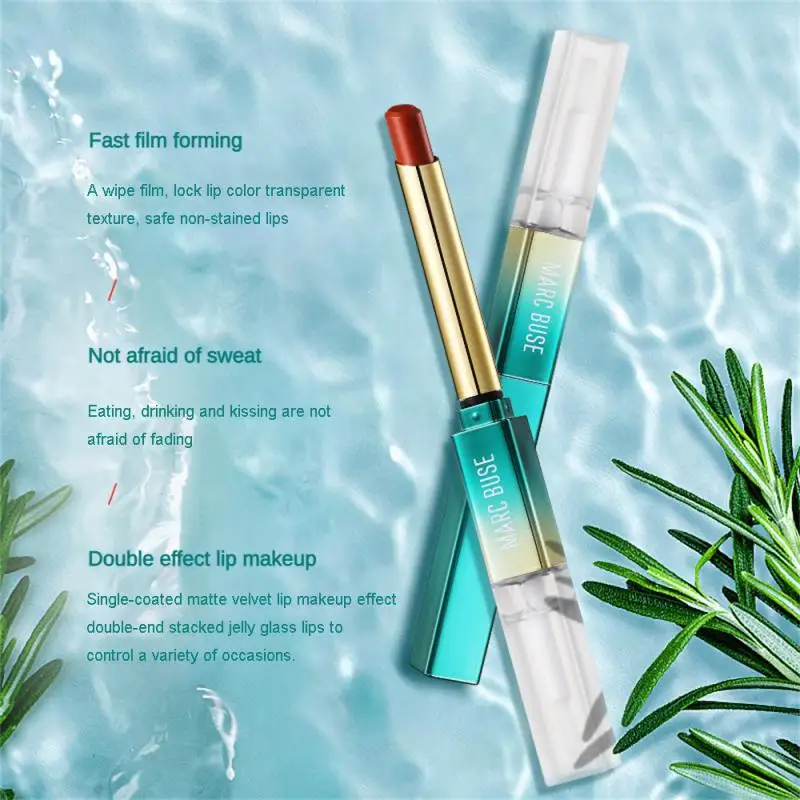 Rouge à Lèvres Anti-Adhésif pour Maquillage, Coupe Imperméable, Jules, Formation Rapide du Film, Pâte, Verrouillage du Document, 1.5g