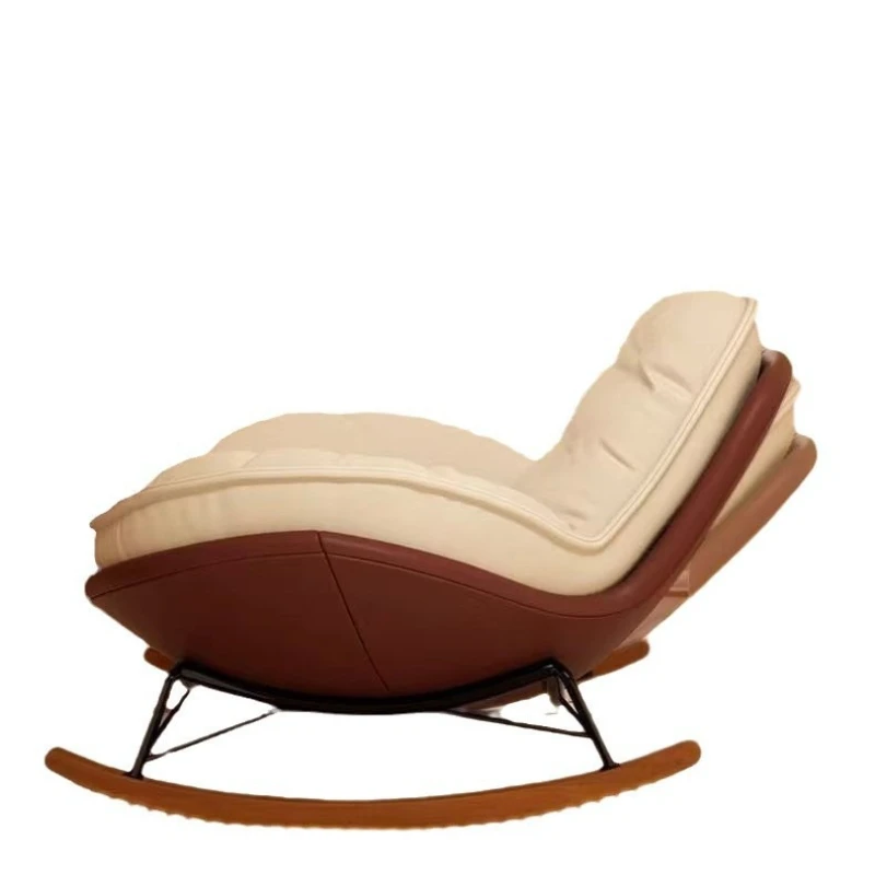 

Penguin rocking chair single lazy Internet celebrity sofa recliner balcony living room light luxury bedroom home leisure chair